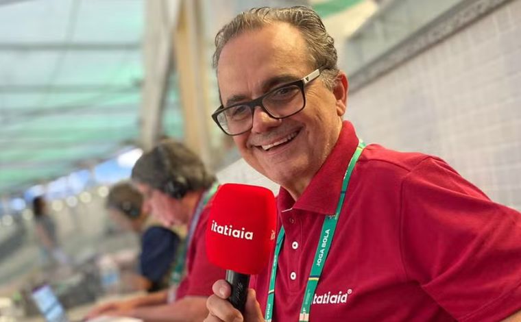 Foto: Redes sociais - Milton Naves se dedicou mais de quarenta anos a locuÃ§Ã£o esportiva e se consolidou como uma das principais vozes do jornalismo esportivo em Minas Gerais