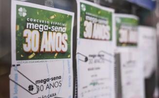 Mega 30 anos: apostas podem ser feitas até as 22h deste sábado