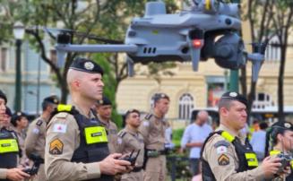 Polícia Militar de Minas lança Pelotão de Drones com reconhecimento facial e alerta sonoro