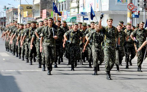 Desfile cívico mantém a tradição do 7 de setembro em Sete Lagoas