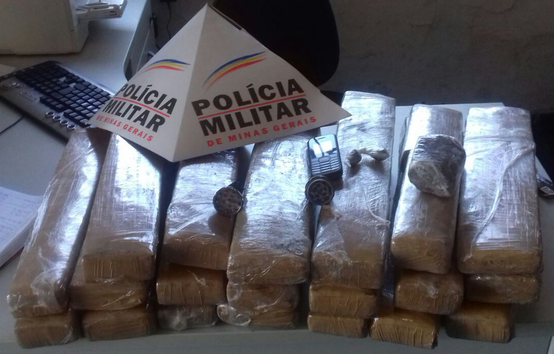 Polícia apreende grande quantidade de drogas em Cachoeira da Prata