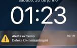 Ataque hacker ao sistema da Defesa Civil dispara alertas falsos em celulares de todo o Brasil