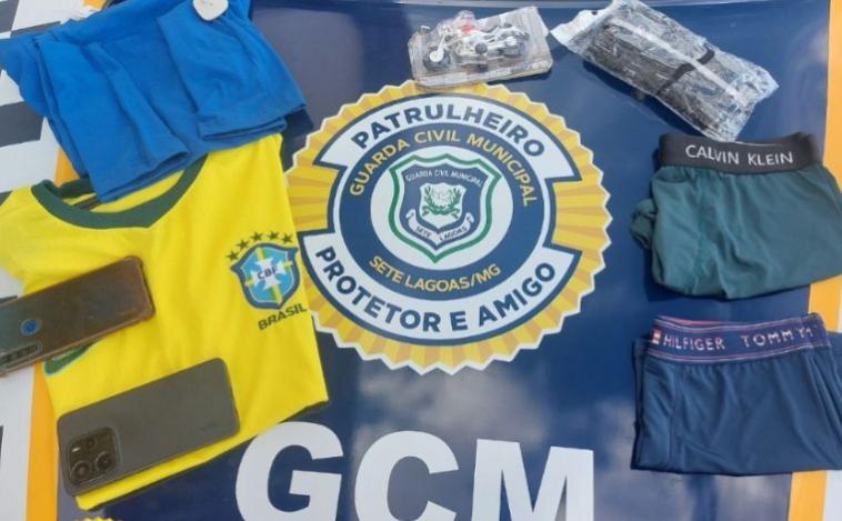 Homem é preso após sequência de furtos na região central de Sete Lagoas