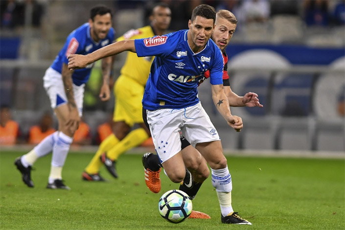 Cruzeiro completa quarto jogo sem vencer pelo Campeonato Brasileiro