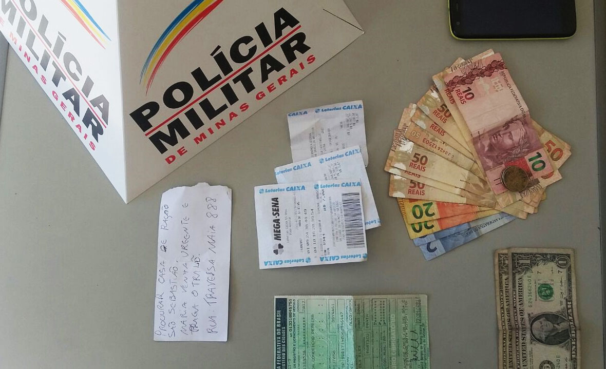 Estelionatários são presos tentando aplicar golpe do bilhete premiado no Canaã