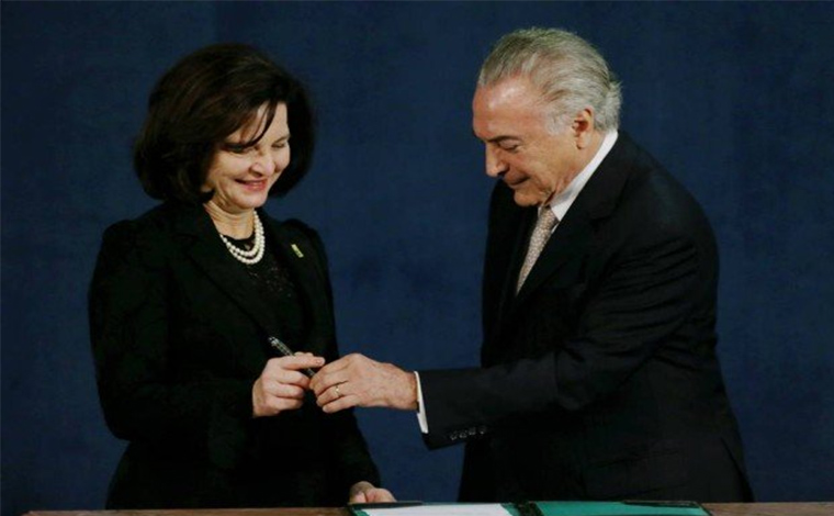 Indicada por Temer, Raquel Dodge diz que ninguém está acima da Lei