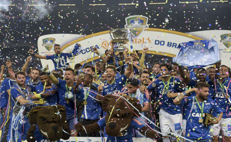 De novo, o maior! Cruzeiro conquista a Copa do Brasil pela quinta vez