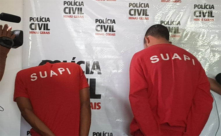 Polícia Civil apresenta suspeitos de torturar morador de rua em Vespasiano