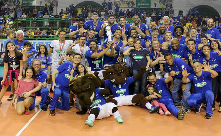 Sada Cruzeiro vence Minas e conquista o Campeonato Mineiro de Vôlei