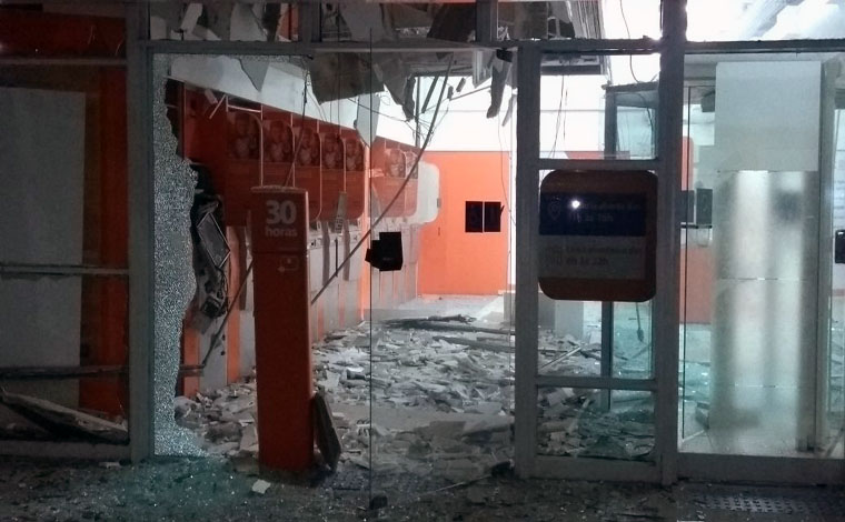 PM prende suspeitos de explodir agência do Itaú em Pedro Leopoldo