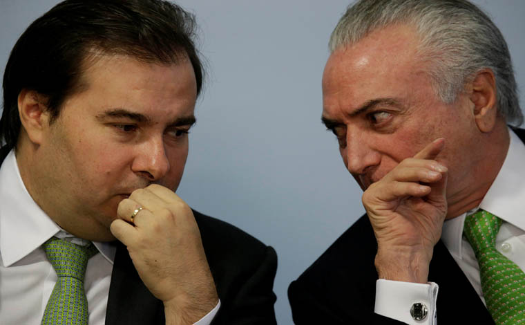 Temer e Maia se reúnem para acelerar votação da reforma da Previdência