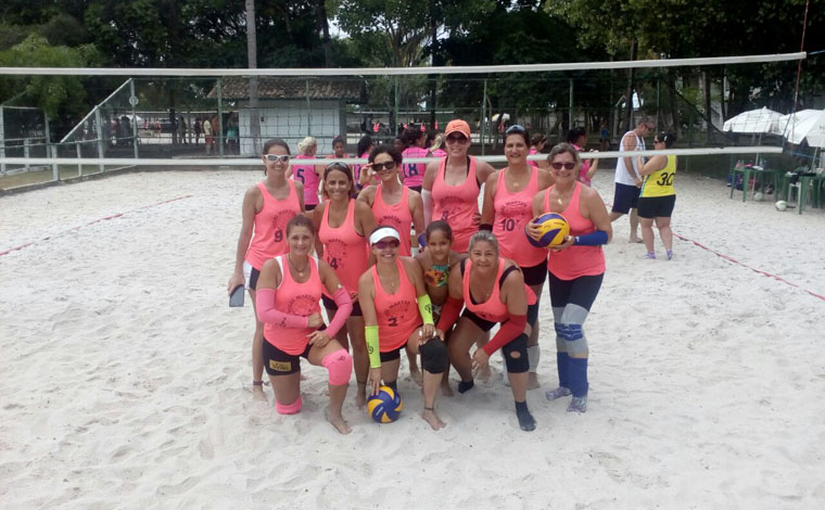 Equipe master de Sete Lagoas comemora feito inusitado no vôlei de praia