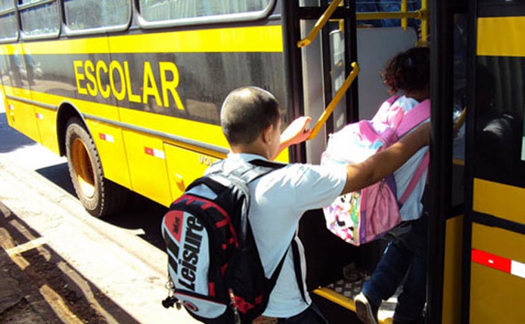 Cadastro para o transporte escolar gratuito será aberto na próxima semana