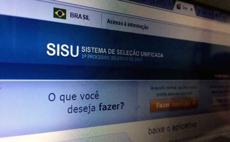 Inscrições para o Sisu podem ser feitas até a próxima sexta-feira