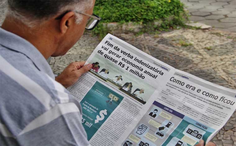 Jornal da Câmara circula em novo formato com notícias do Legislativo