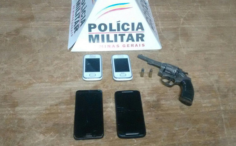 Assaltante de coletivo é preso e celulares recuperados em Pedro Leopoldo