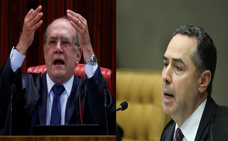 Gilmar Mendes e Luís Roberto Barroso batem boca no STF