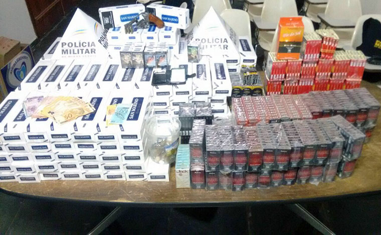 Homem é preso por contrabando de cigarros em Pedro Leopoldo