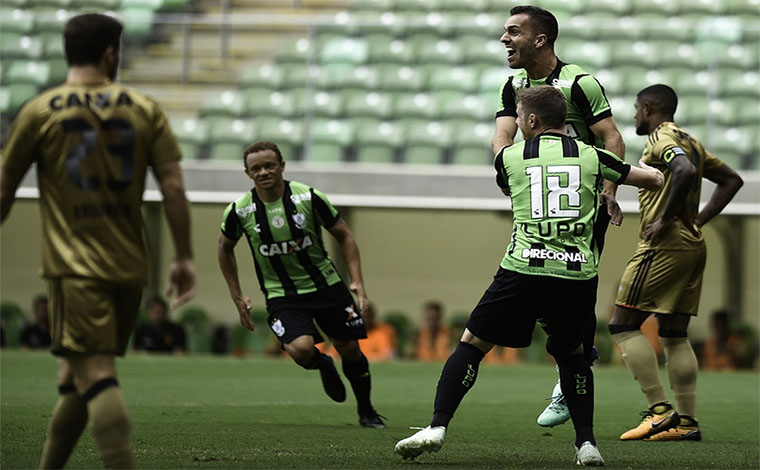 América vence bem na volta à Série A do Campeonato Brasileiro