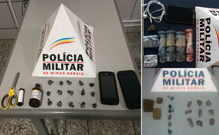 Polícia Militar prende traficantes e apreende drogas em Sete Lagoas