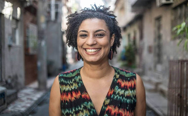 Foto: ReproduÃ§Ã£o - Defensora dos Direitos Humanos e da populaÃ§Ã£o negra nas favelas, vereadora Marielle Franco passou a fazer parte das estatÃ­sticas ao ser assassinada no Rio de Janeiro, em marÃ§o deste ano, e virou sÃ­mbolo nacional de movimentos que combat