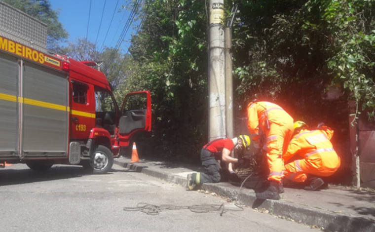 Corpo é encontrado dentro de caixa de fiação subterrânea da Cemig em Belo Horizonte