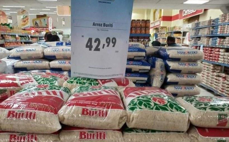 Preço do arroz dispara e pacote já é encontrado por mais de R$ 40 em diversas regiões do Brasil