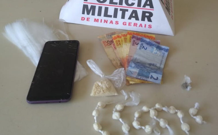 Polícia Militar prende jovem por tráfico de drogas em Matozinhos