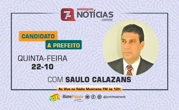 Bate Papo Especial Eleições 2020: Saulo Calazans