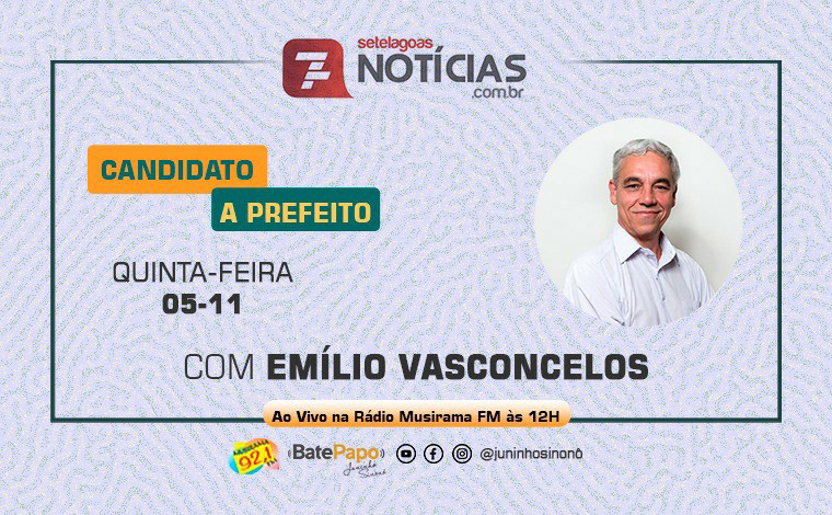 Bate Papo Especial Eleições 2020: Emílio Vasconcelos