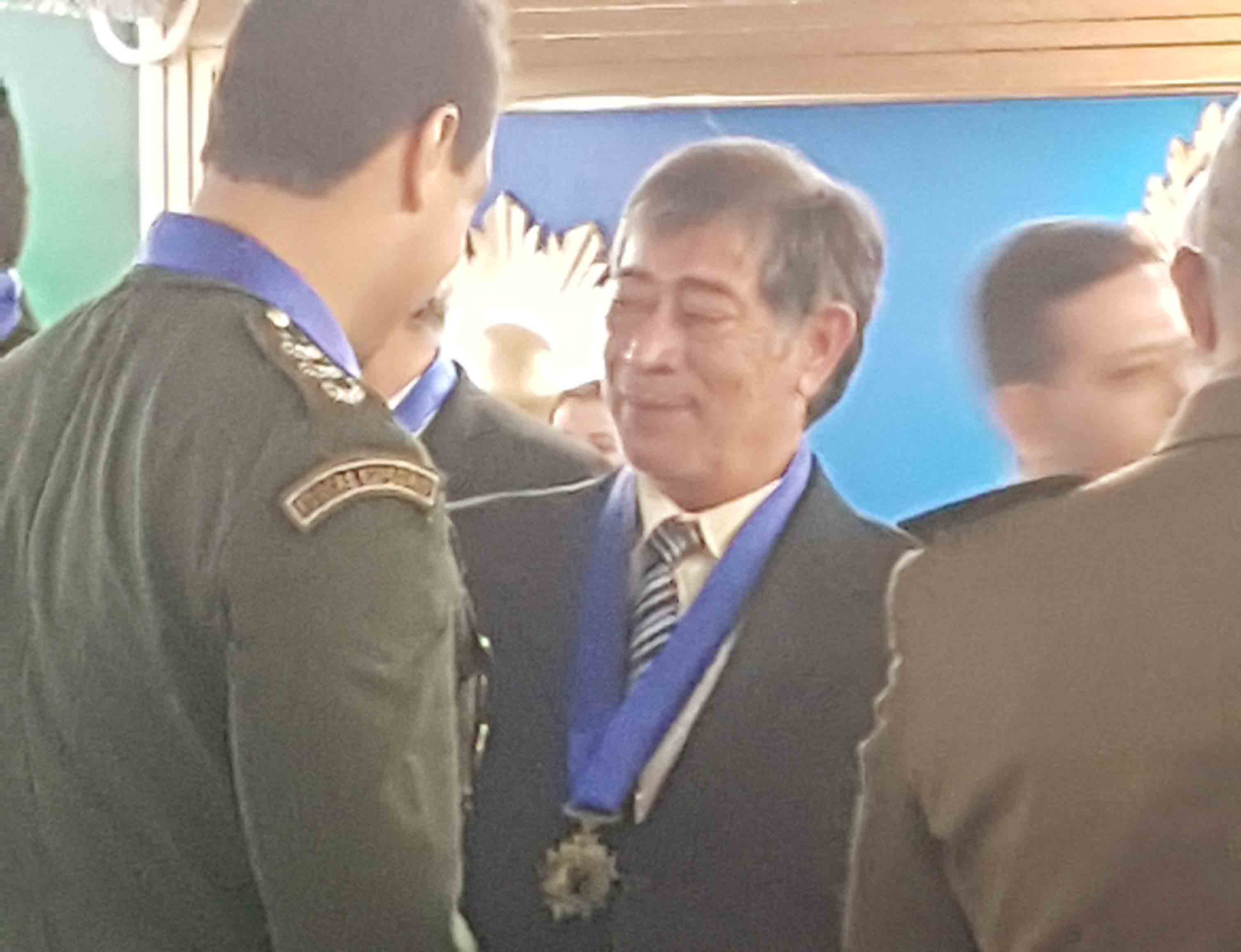 Sebastião Orlando recebe Colar Marechal Deodoro da Fonseca