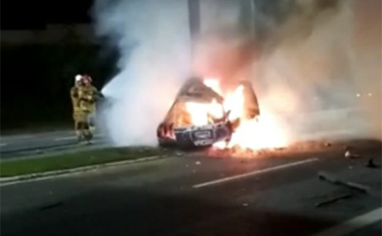 Avô e neta morrem após carro ser atingido por motorista embriagado em BH