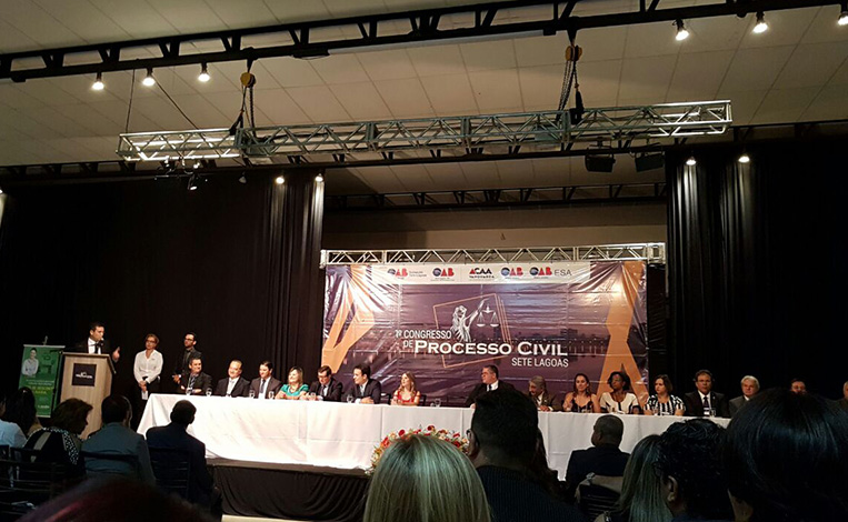 OAB e Unifemm realizam Congresso de Processo Civil em Sete Lagoas