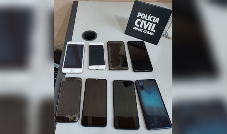 Polícia Civil realiza operação de combate ao furto e roubo de aparelhos celulares em Sete Lagoas