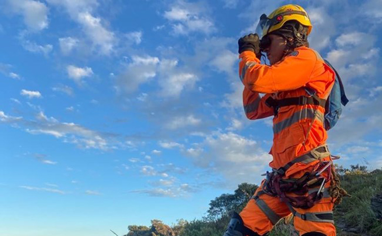 Bombeiros localizam homem que ficou perdido no Parque Estadual da Serra do Rola Moça