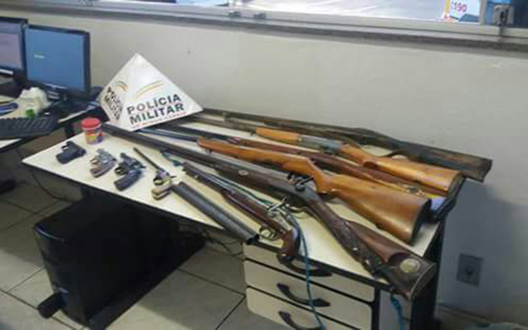 Polícia prende fabricante ilegal de armas em Sete Lagoas