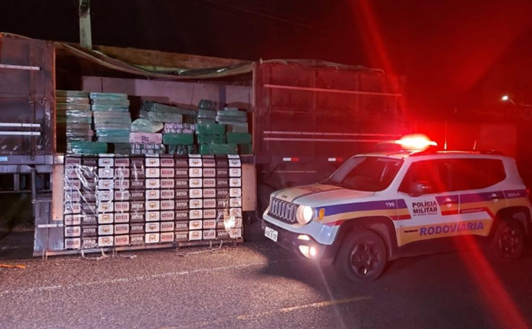 Polícia Militar Rodoviária apreende quase 4 toneladas de maconha em cidade mineira