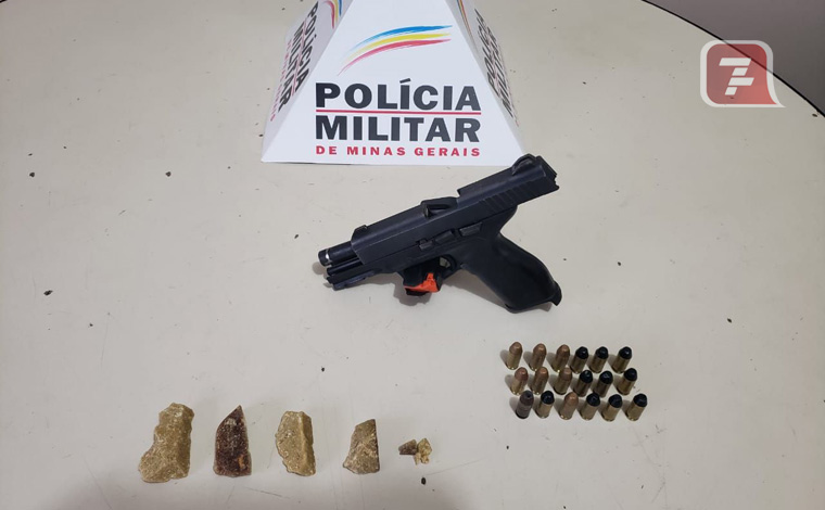 Menor é apreendido em Matozinhos com arma de fogo e drogas