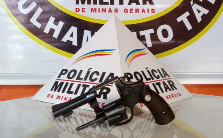 Polícia Militar prende suspeito de violência doméstica e apreende arma de fogo em Pedro Leopoldo
