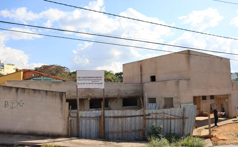 Obras da UBS do bairro Nossa Senhora das Graças em Sete Lagoas são retomadas 