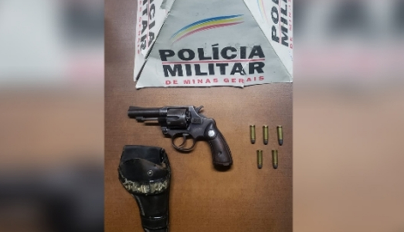 Polícia Militar apreende arma de fogo no bairro Verde Vale em Sete Lagoas